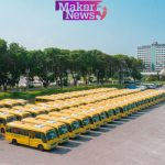 100 Senior High Schools Receive New Buses From Government