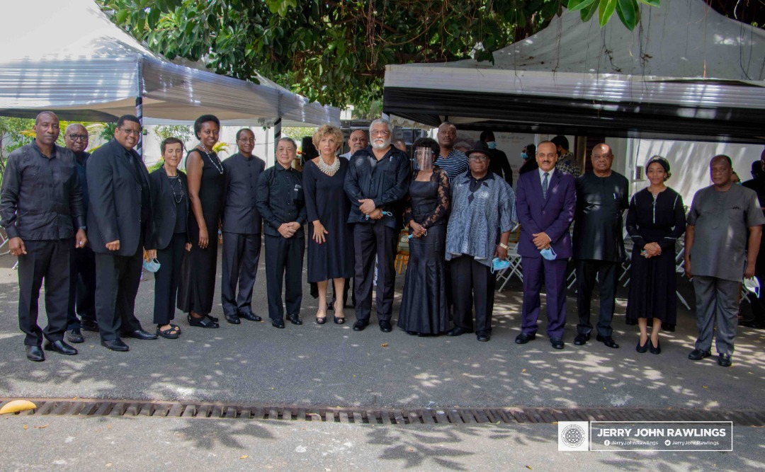 Council Of State, Others Mourn With Rawlings