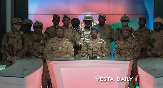 We Have Seized Power - Burkina Faso Military