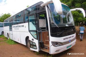 Dr. Bawumia Hands Over 75 Buses and 5 Pickup trucks To Senior High Schools